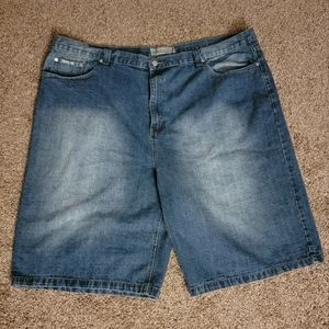 Big & Tall Men's Indigo Jean's Shorts Size 52